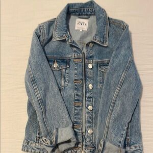 Zara Light Blue Denim Jacket